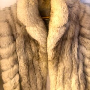 Vintage Silver Fox Jacket, very warm
